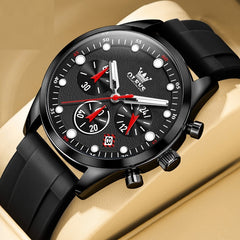 Novo Relógio Masculino de Quartzo Multifuncional "New Tape