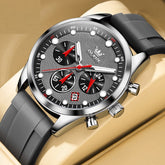 Novo Relógio Masculino de Quartzo Multifuncional "New Tape