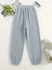 Conjunto Mulher Sweatshirt + Calças – Streetwear Hip Hop Outono/Inverno