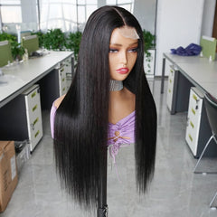 Peruca Brasileira KissHair 2x6 250% Densidade – Cabelo Humano Liso