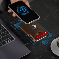 Carteira Metálica RFID Masculina – Antifurto