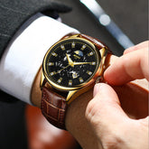 Relógio de Moda Impermeável Automático Não Mecânico