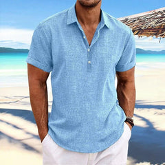 Cardigan Masculino Casual de Negócios com Lapela