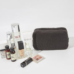 Bolsa Suave de Veludo – Cuidados & Cosméticos