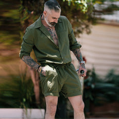 Macacão Masculino Casual Fashion – Estilo com Conforto