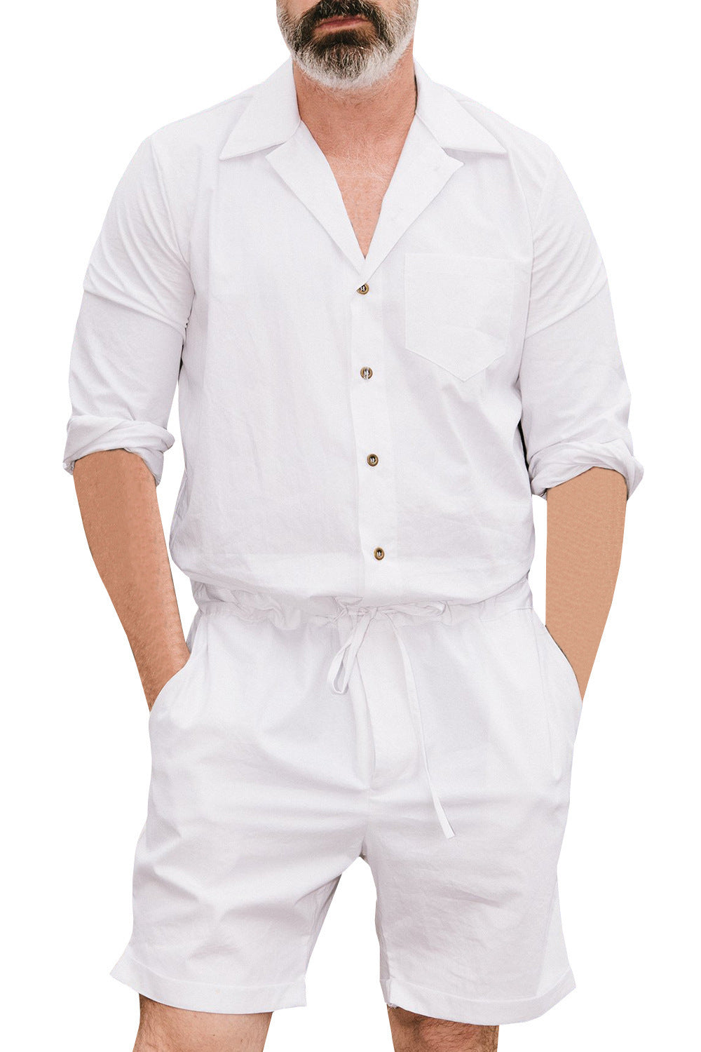 Macacão Masculino Casual Fashion – Estilo com Conforto