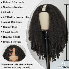 Peruca Afro Volume Natural com Molas X-TRESS