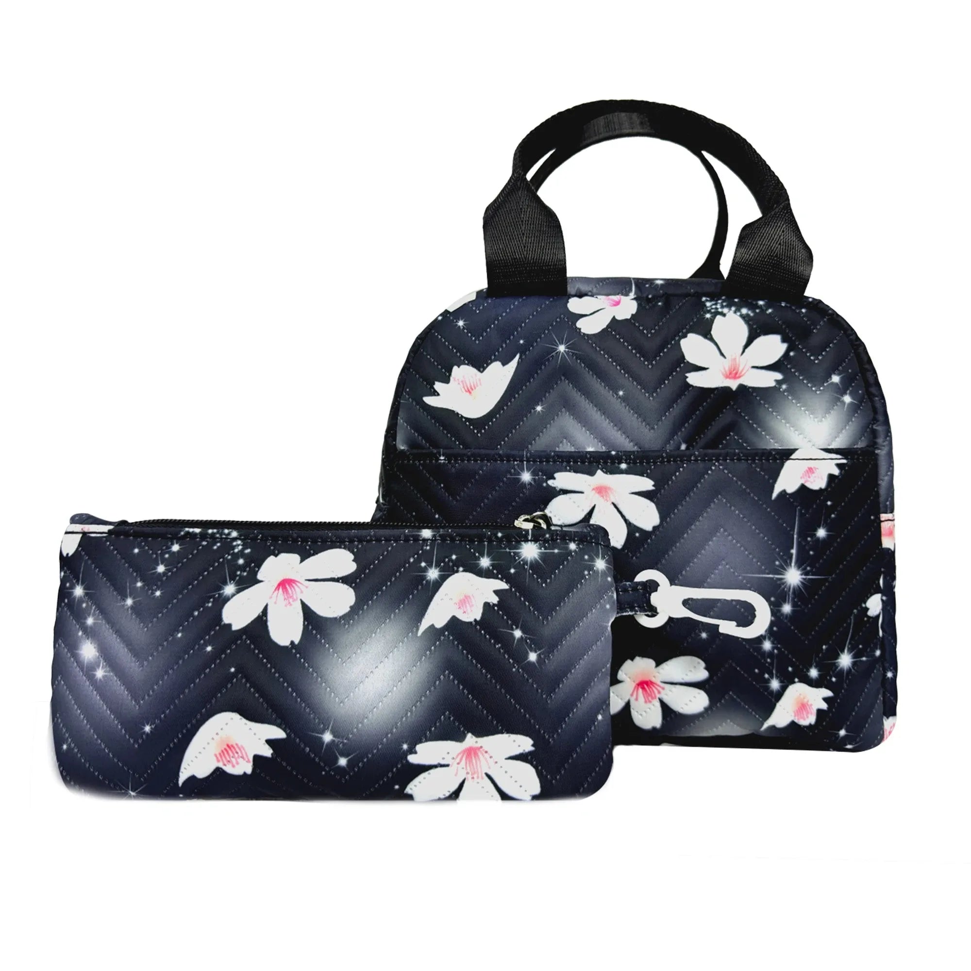 Mochila Escolar Lilo Stitch com Bolsa de Lanche