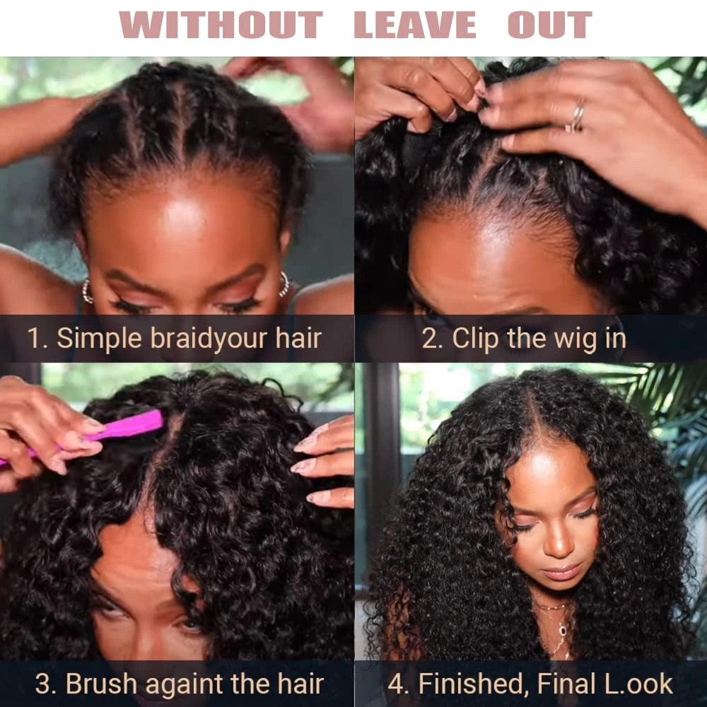 Peruca Afro Volume Natural com Molas X-TRESS