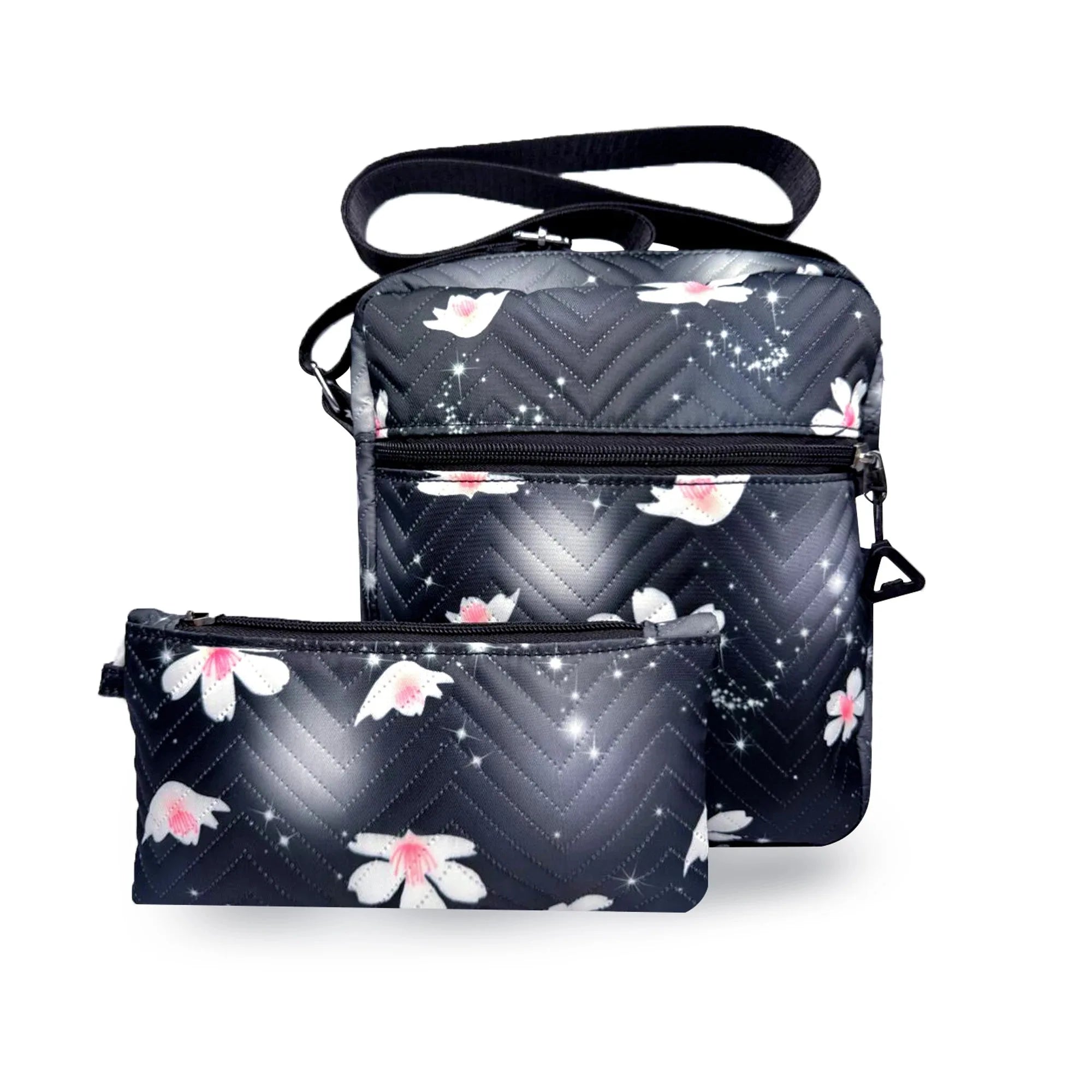 Mochila Escolar Lilo Stitch com Bolsa de Lanche