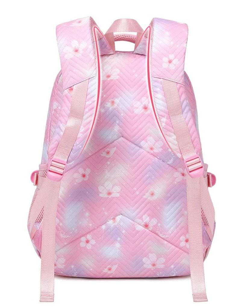 Mochila Escolar Lilo Stitch com Bolsa de Lanche
