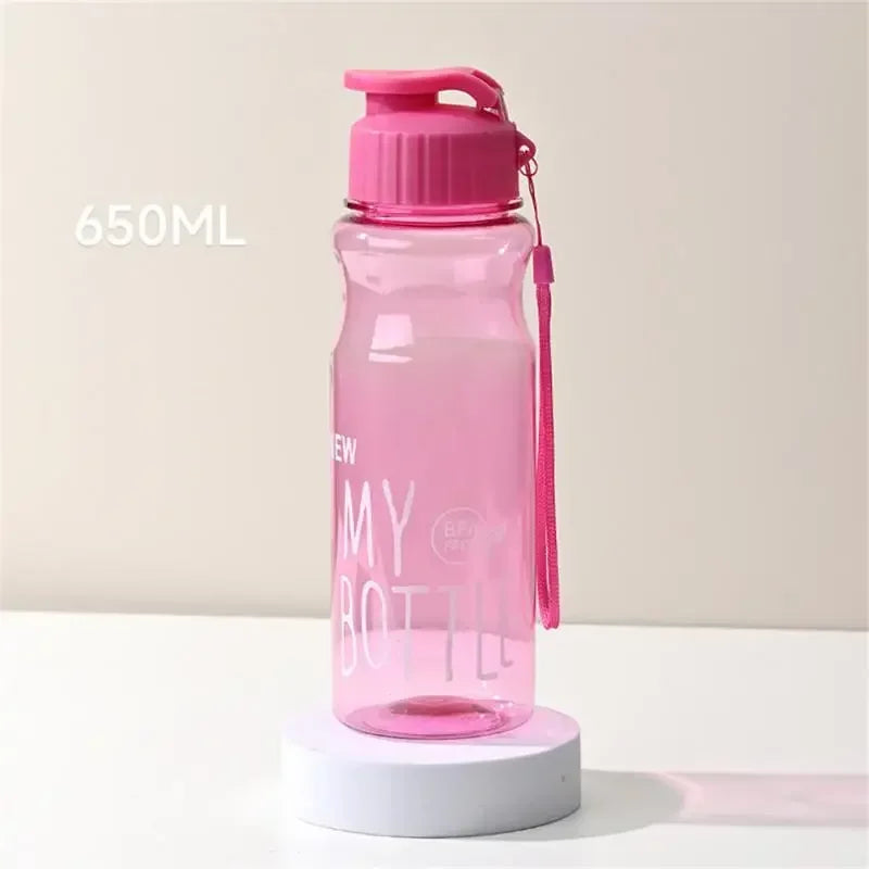 Garrafa 650ml – Leve, portátil e ideal para o dia a dia