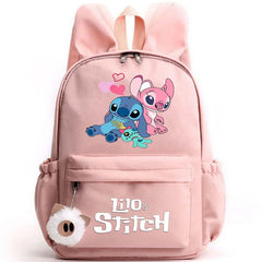 Mochila Lilo Stitch para Adolescentes e Estudantes