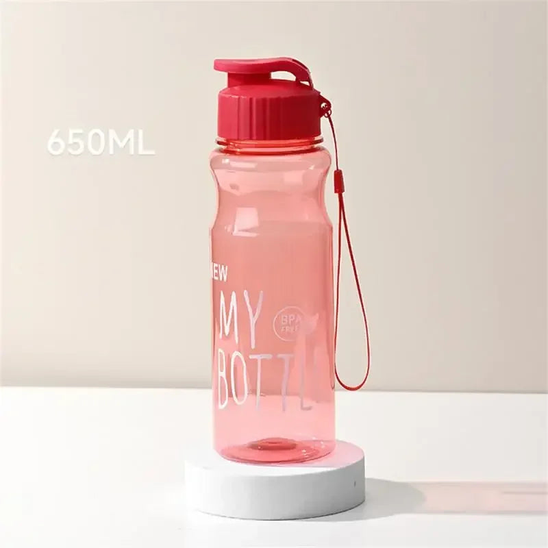 Garrafa 650ml – Leve, portátil e ideal para o dia a dia