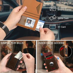 Carteira Metálica RFID Masculina – Antifurto