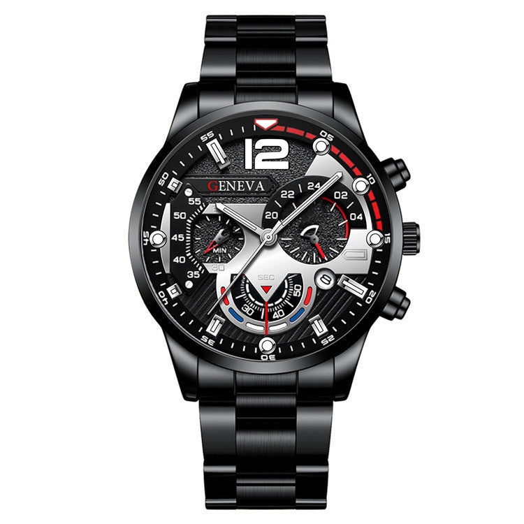 Conjunto Masculino Relógio & Pulseira – 2 peças