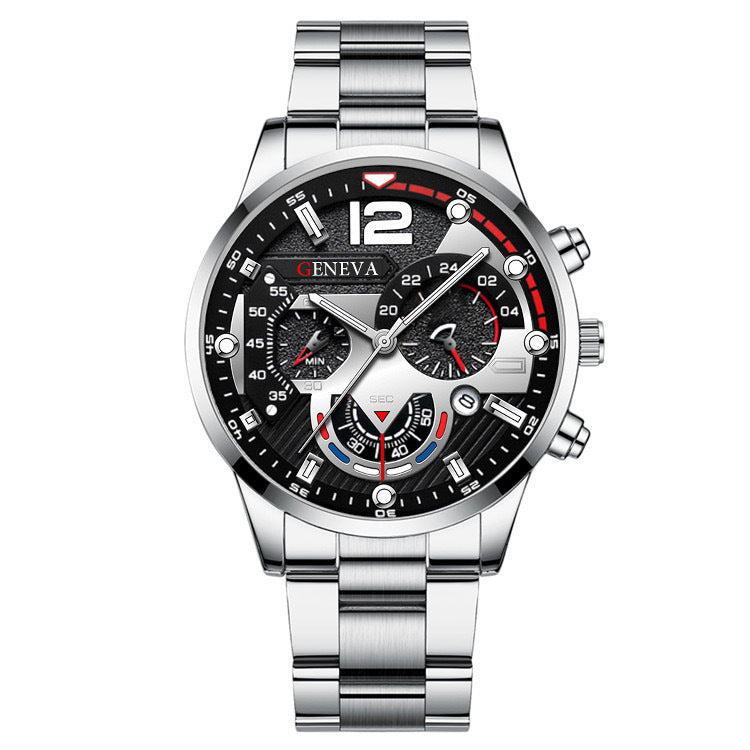 Conjunto Masculino Relógio & Pulseira – 2 peças